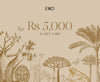 Rs.5,000 E-Gift Card