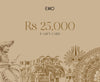 Rs.25,000 E-Gift Card