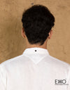 Linen Cotton Short Sleeve Shirt EMSACS0685LCSS1345