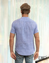 Linen Short Sleeve Shirt - EMSACS0717LSS