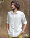 Lyocell Blend Long Sleeve Shirt EMSACS0730LYBLS1350