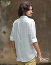 Lyocell Blend Long Sleeve Shirt EMSACS0730LYBLS1350