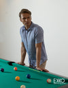 Linen Short Sleeve Shirt - EMSACS0739LSS1097
