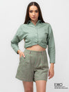 Belora Short - Linen Blend
