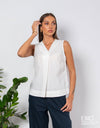 Bobbi Top - Linen Blend