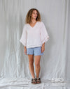 Cambria Top - 100% Linen