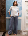 Chrissy Top - Linen Blend