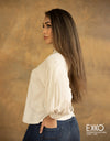 Daisy Top - Linen Cotton