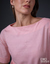 Daria Top - Linen Blend | 100% Cotton