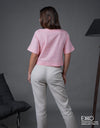 Daria Top - Linen Blend | 100% Cotton
