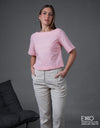 Daria Top - Linen Blend | 100% Cotton
