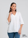 Kamelia Top - Linen Blend