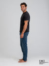 Men's Slim Mid Rise Jeans - Mid Wash