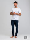 Men's Slim Mid Rise Jeans - Dark Wash