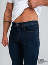Men's Slim Mid Rise Jeans - Dark Wash