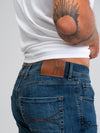 Men's Slim Mid Rise Jeans - Light Wash