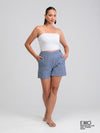 Aria Short - Linen Blend