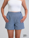Aria Short - Linen Blend