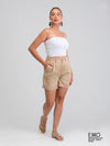 Belora Short - Linen Blend