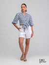 Aria Short - Linen Blend