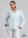 Selina Top - Linen Blend