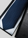 Blue 100% Silk Tie