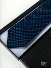 Blue 100% Silk Tie