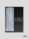 Grey 100% Silk Tie