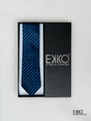 Blue 100% Silk Tie