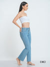 Women's Flared High Rise Jeans - Classic Light Wash