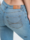 Women's Flared High Rise Jeans - Light Wash