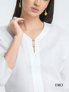 Olena Top - Linen Cotton