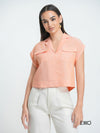 Maris Top - Linen Blend