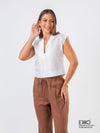 Elune Top - Linen Cotton