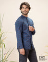 Cotton Long Sleeve Shirt - EMSACS0869CLS1835