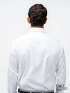 White Dobby Formal Shirt - EMSAFSR0012