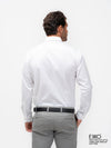 White Dobby Formal Shirt - EMSAFSR0012
