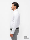 White Dobby Formal Shirt - EMSAFSR0012