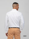 White Dobby Formal Shirt - EMSAFSS0012CECLSF072