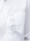 White Dobby Formal Slim Fit Shirt - EMSAFSS0012CECLSF112