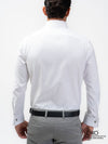 White Dobby Formal Slim Fit Shirt - EMSAFSS0014CECLDCF106