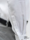 White Dobby Formal Slim Fit Shirt - EMSAFSS0014CECLDCF106