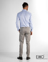 Light Blue Wrinkle-Free Formal Shirt EMSAFSS0015CWFLDCF115
