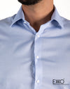 Light Blue Wrinkle-Free Formal Shirt EMSAFSS0015CWFLDCF115