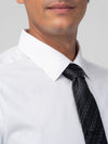 White Dobby Formal Shirt - EMSAFSS0017CECLSF104