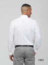 White Dobby Formal Shirt - EMSAFSS0017CECLSF104