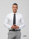 White Dobby Formal Shirt - EMSAFSS0017CECLSF104