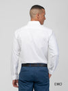 White Dobby Formal Shirt - EMSAFSS0017CECLSF107