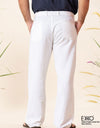 Linen Pant - White 8.0