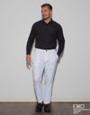 Linen Pant - White 9.0